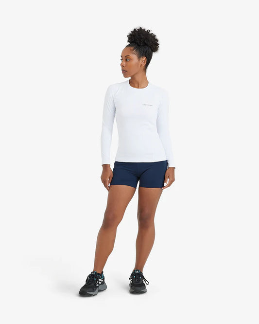 BLUSA SEGUNDA PELE UV VELLA FEMININA - BRANCA