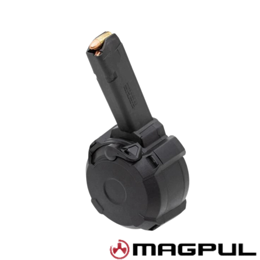 Carregador Magpul Drum 9mm com capacidade para 50 Tiros