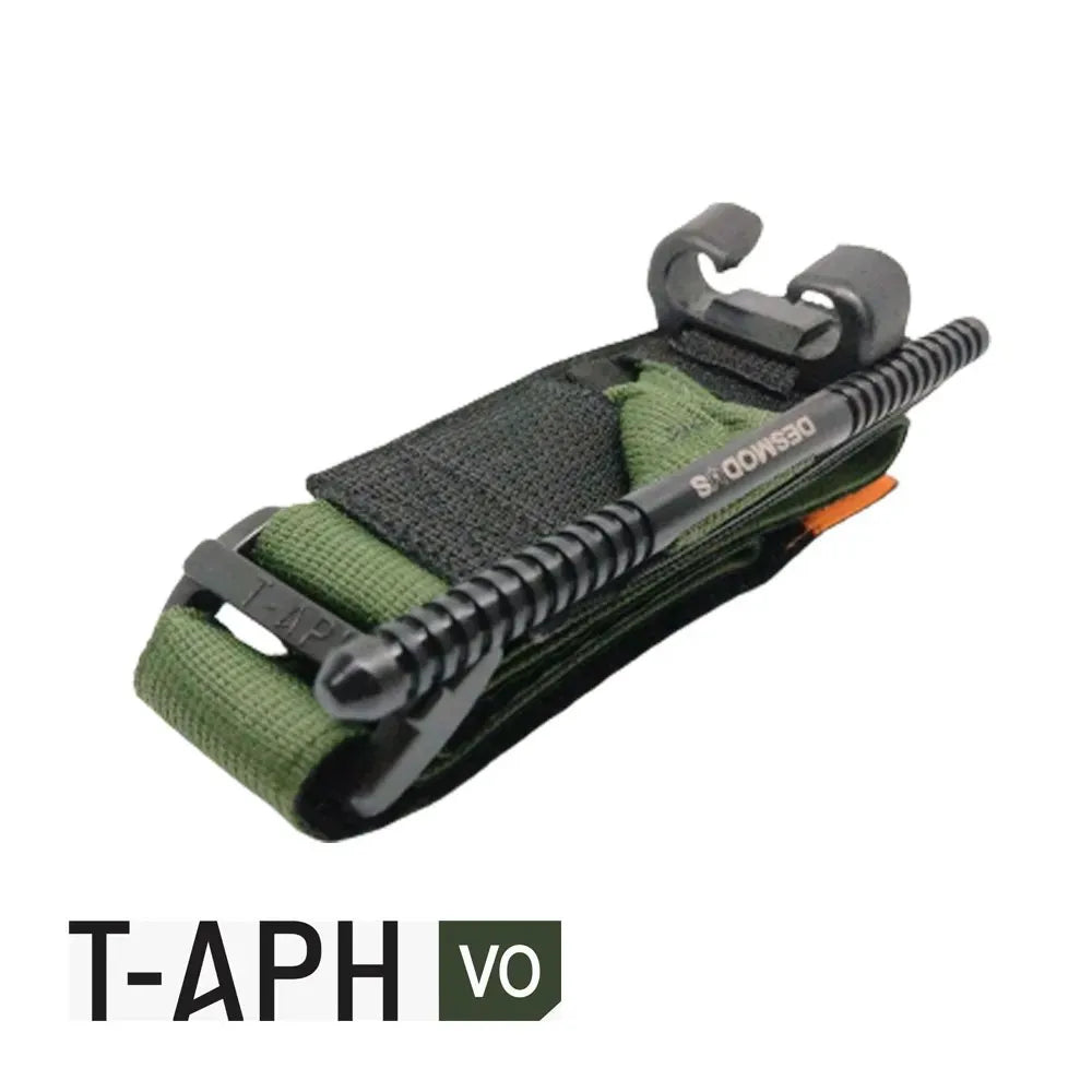 TORNIQUETE TÁTICO DESMODUS T-APH VERDE OLIVA