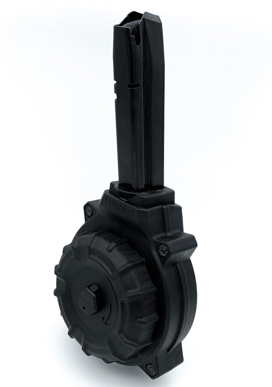 CARREGADOR PROMAG TIPO DRUM PARA PT100 50 TIROS .40 SW