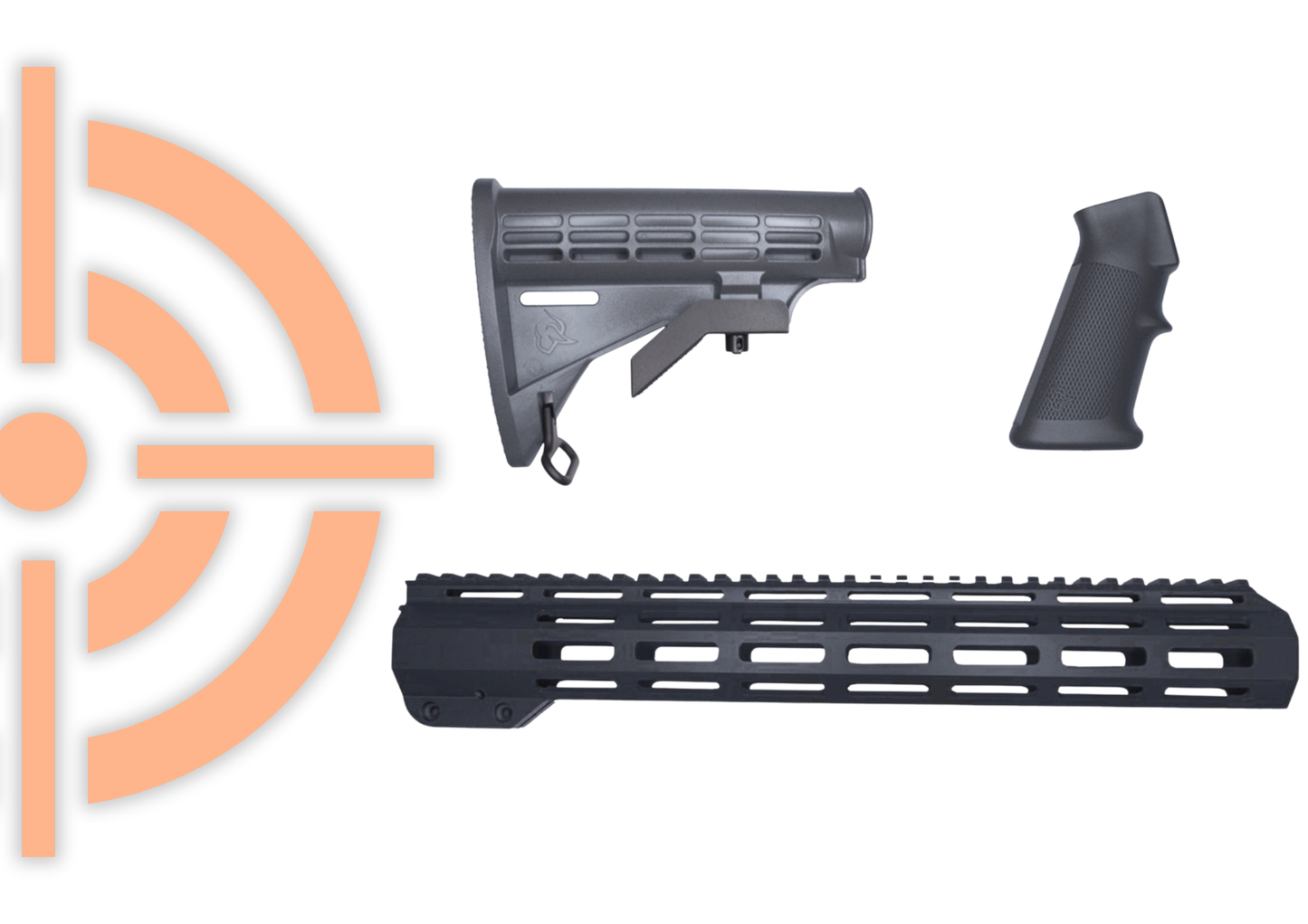 KIT CONVERSÃO MLOK TAURUS AR 5.56 COR PRETO