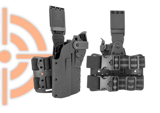 COLDRE BÉLICA G5F MID RIDE PRETO - DESTRO