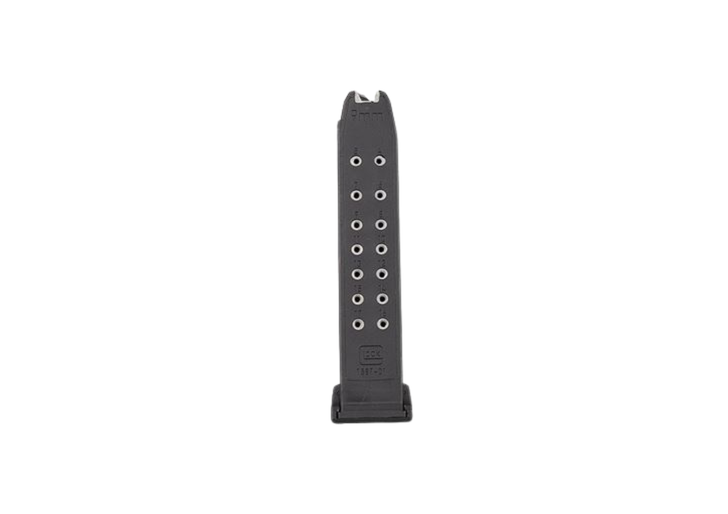 CARREGADOR ORIGINAL GLOCK 9MM 17 TIROS