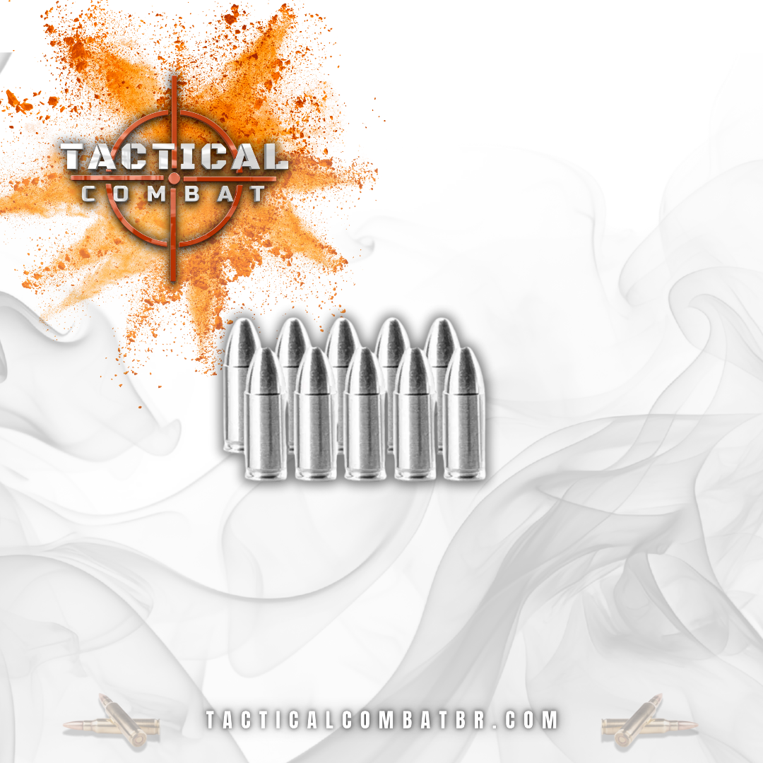 MUNIÇÃO DE MANEJO - SNAP CAPS CALIBRE 9mm