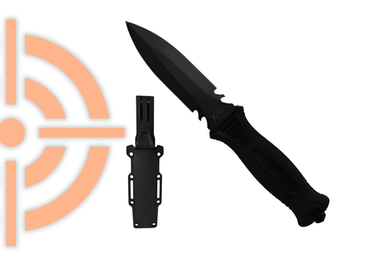 PUNHAL TÁTICO XINGU COM BAINHA EM POLÍMERO - REF.: XV 3438