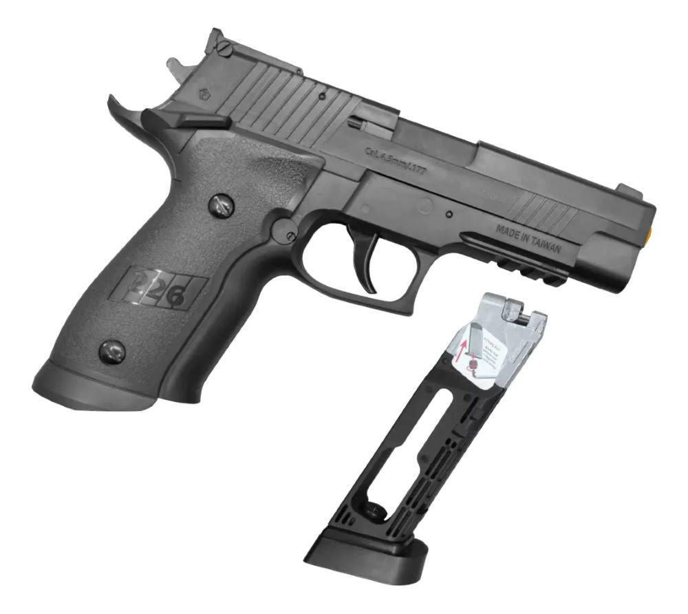 Pistola Pressão Rossi P226 X-4 Co2 Gas 4.5mm Aço Sigsauer