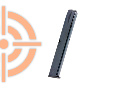 CARREGADOR PROMAG TAURUS PT-TH9/TS9/G2C/G3/FN/FS CALIBRE 9MM - 32 TIROS METÁLICO