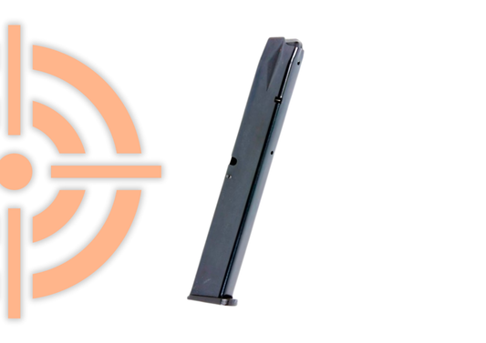 CARREGADOR PROMAG TAURUS PT-TH9/TS9/G2C/G3/FN/FS CALIBRE 9MM - 32 TIROS METÁLICO