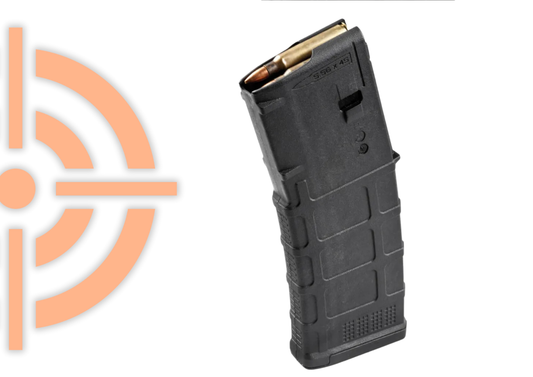 CARREGADOR MAGPUL AR15 CAPACIDADE 30 TIROS CALIBRE 556X45 PRETO