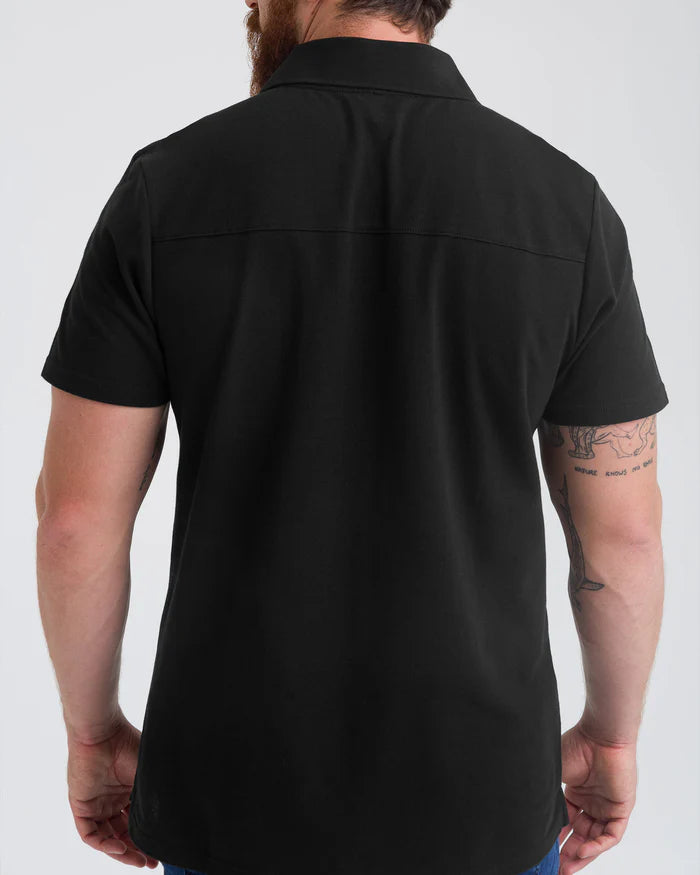 CAMISA POLO DIVISION LIGHT INVICTUS - PRETA