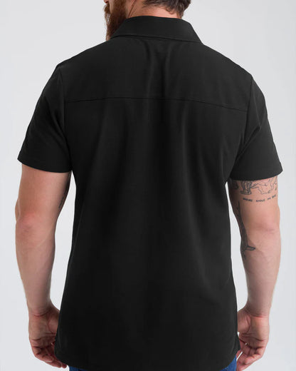 CAMISA POLO DIVISION LIGHT INVICTUS - PRETA