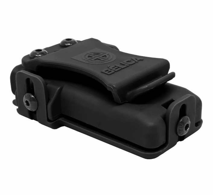 PORTA CARREGADOR VELADO EM POLÍMERO BÉLICA - PRETO