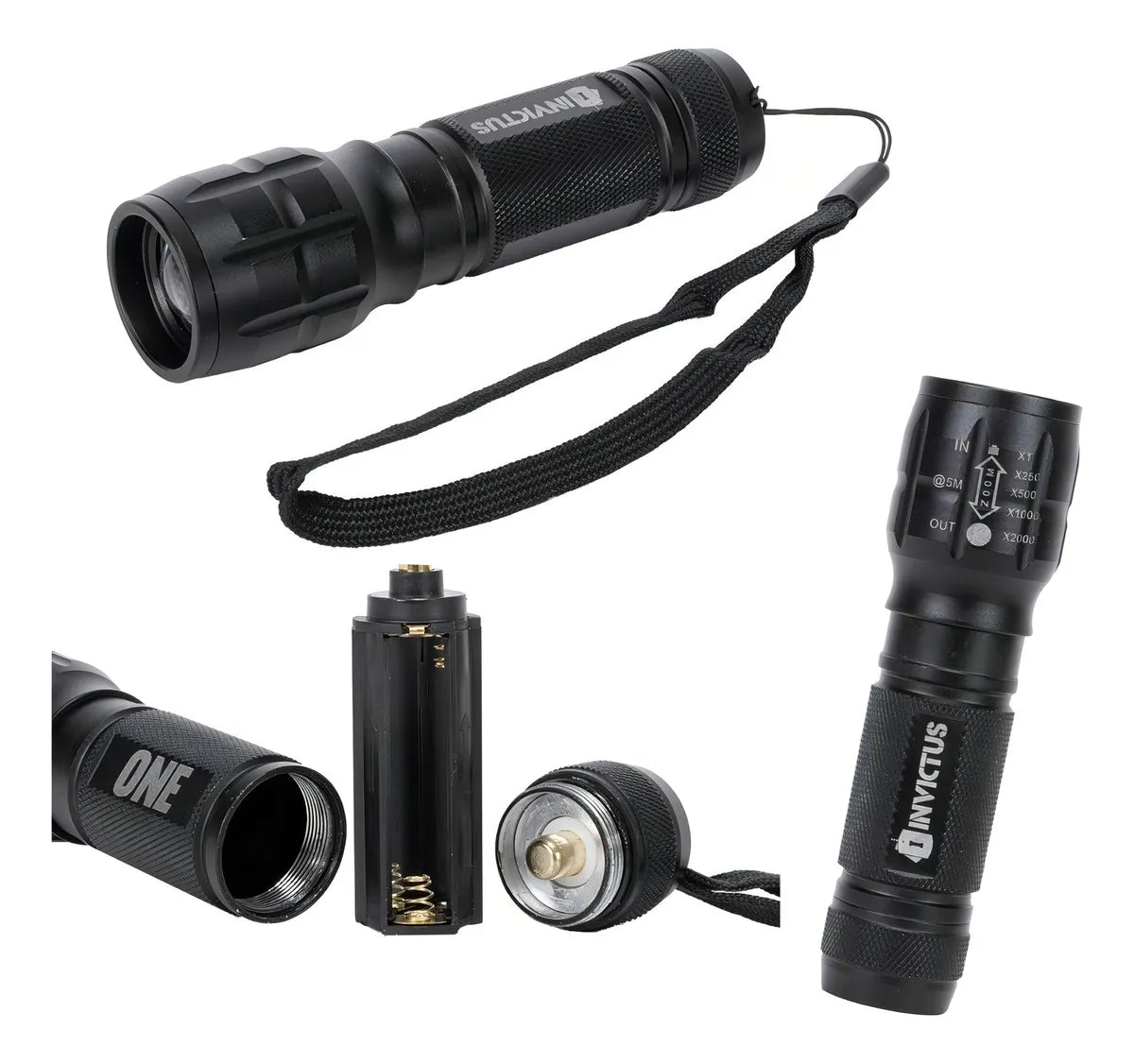 LANTERNA ONE 80 LUMENS IPX6 INVICTUS