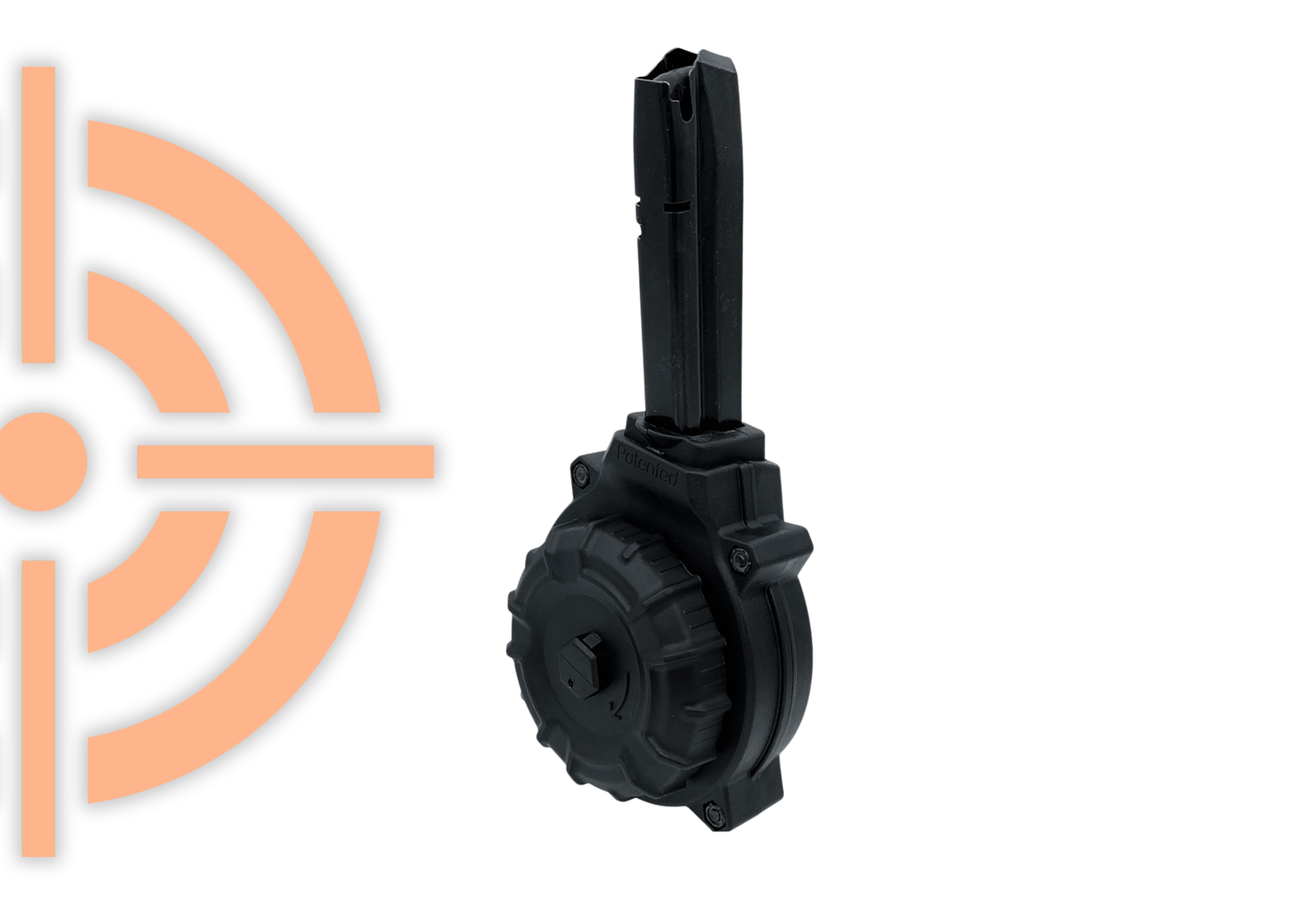 CARREGADOR PROMAG TIPO DRUM PARA PT100 50 TIROS .40 SW