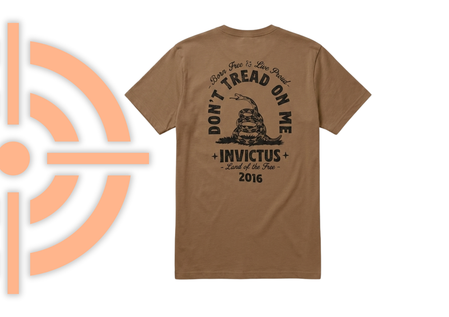 CAMISETA CONCEPT DON’T TREAD FLAG