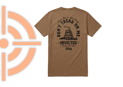 CAMISETA CONCEPT DON’T TREAD FLAG