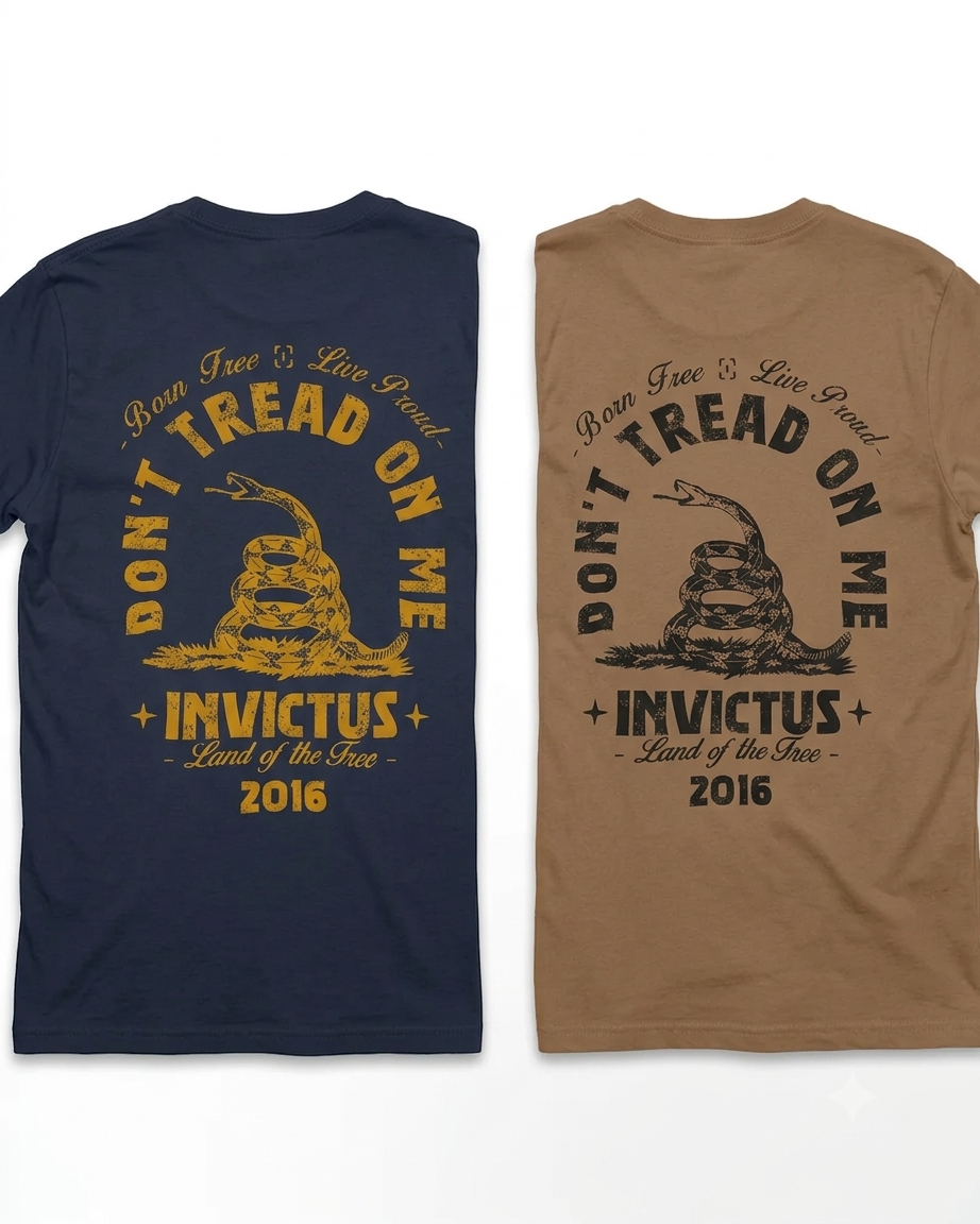 CAMISETA CONCEPT DON’T TREAD FLAG