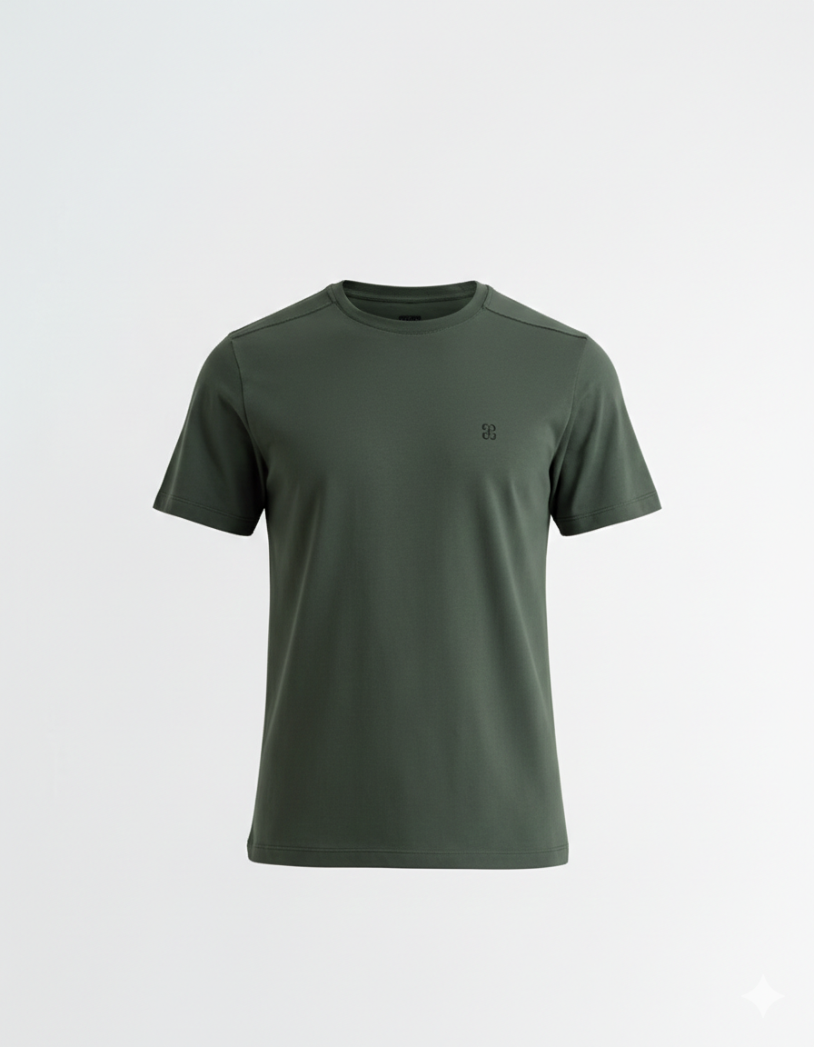 CAMISETA PIQUET CONFORT INVICTUS - VERDE