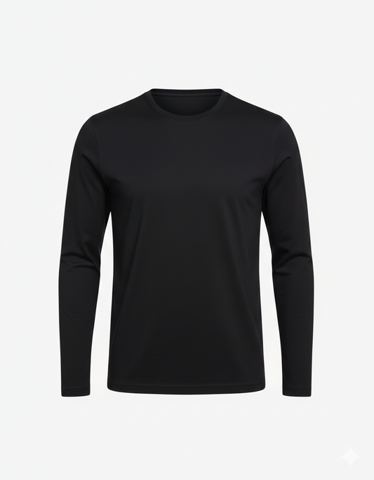BLUSA SEGUNDA PELE THERMO MASCULINA INVICTUS - PRETA