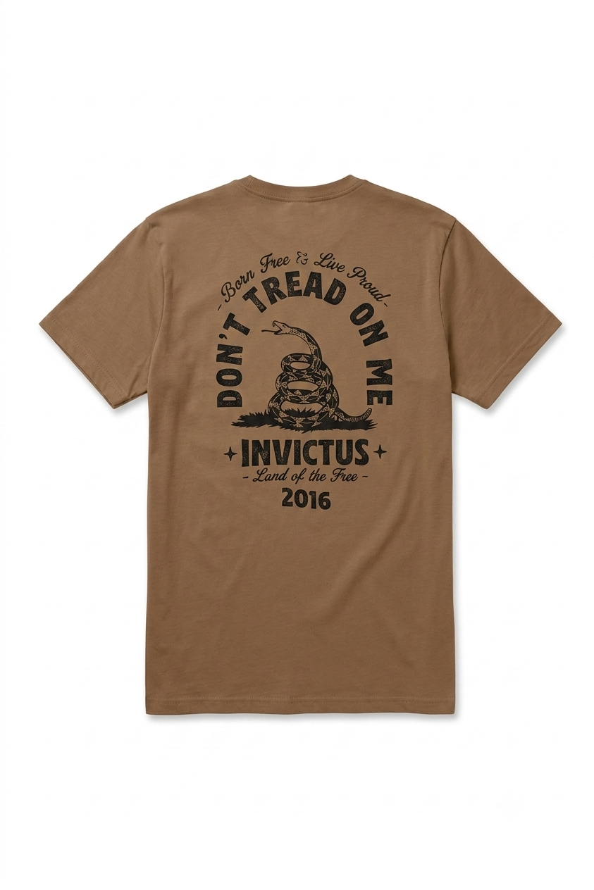 CAMISETA CONCEPT DON’T TREAD FLAG