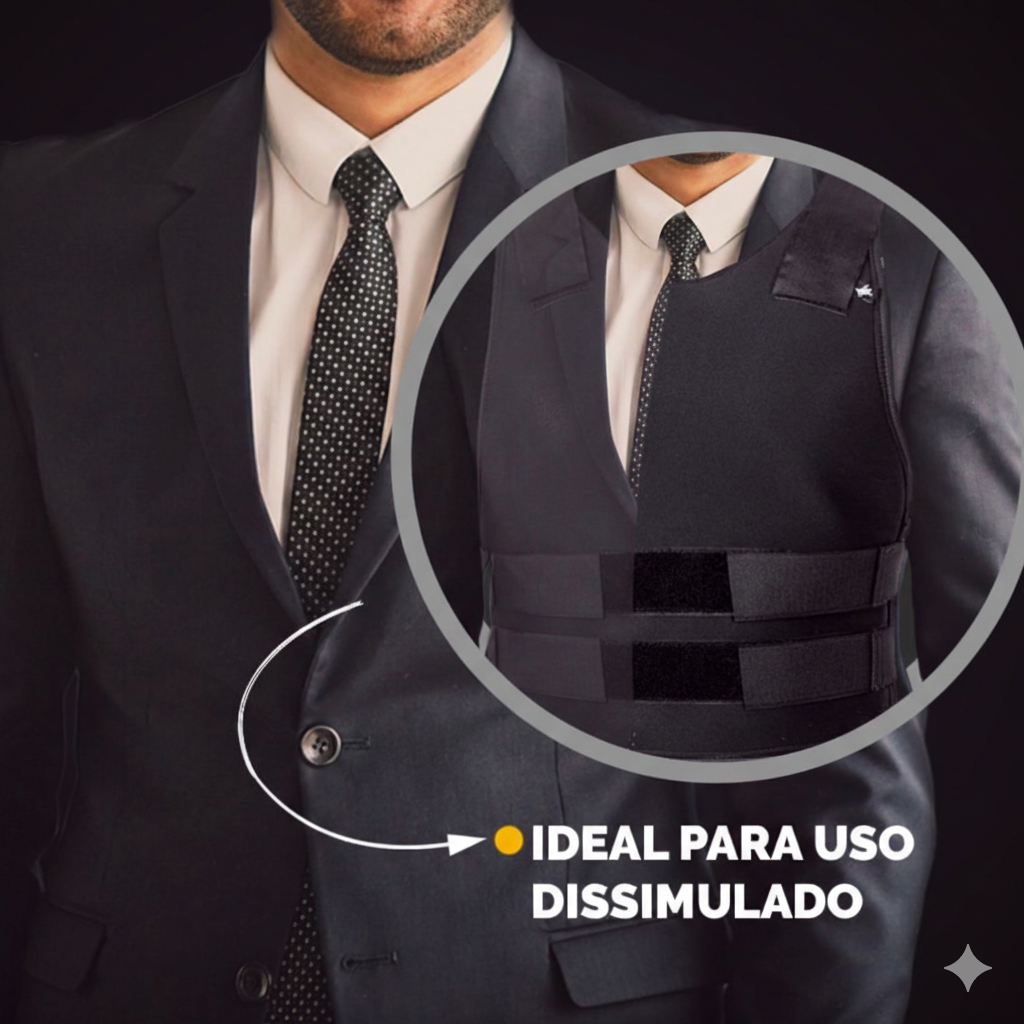 COLETE DE PROTEÇÃO BALÍSTICA TAMTEX NÍVEL II-A