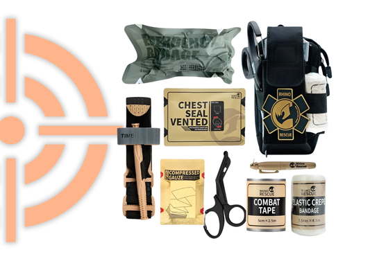RHINO COMPACT PRE-HOSPITAL CARE KIT - BLACK
