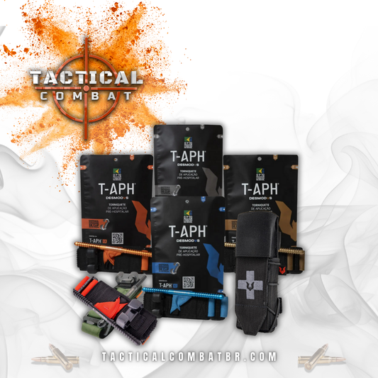 KIT Desmodus - Torniquete na cor opcional + Porta TQ na cor PT