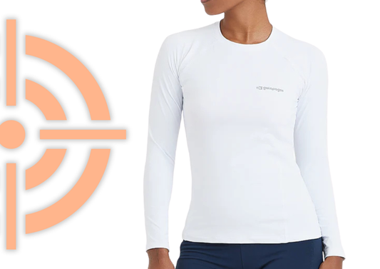 BLUSA SEGUNDA PELE UV VELLA FEMININA - BRANCA