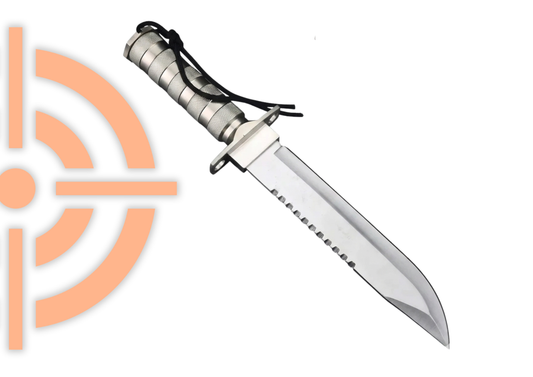 FACA TÁTICA BRASWEI BW-7048 PRATA