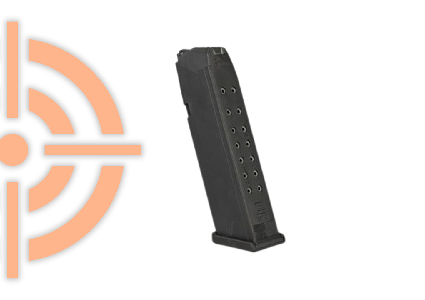 CARREGADOR ORIGINAL GLOCK 9MM 17 TIROS