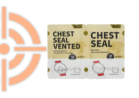 RHINO VALVE OCCLUSIVE CHEST SEAL (PAIR)