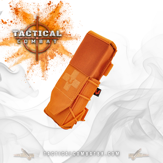 PORTA TORNIQUETE TÁTICO DESMODUS LARANJA