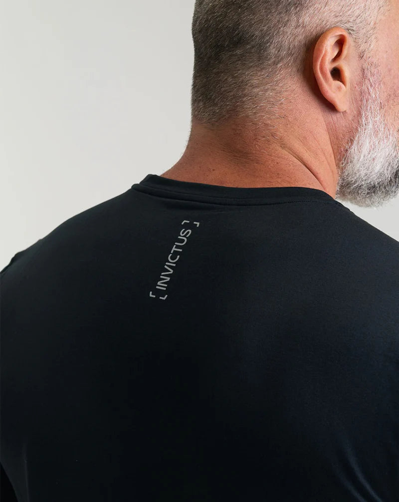 BLUSA SEGUNDA PELE THERMO MASCULINA INVICTUS - PRETA
