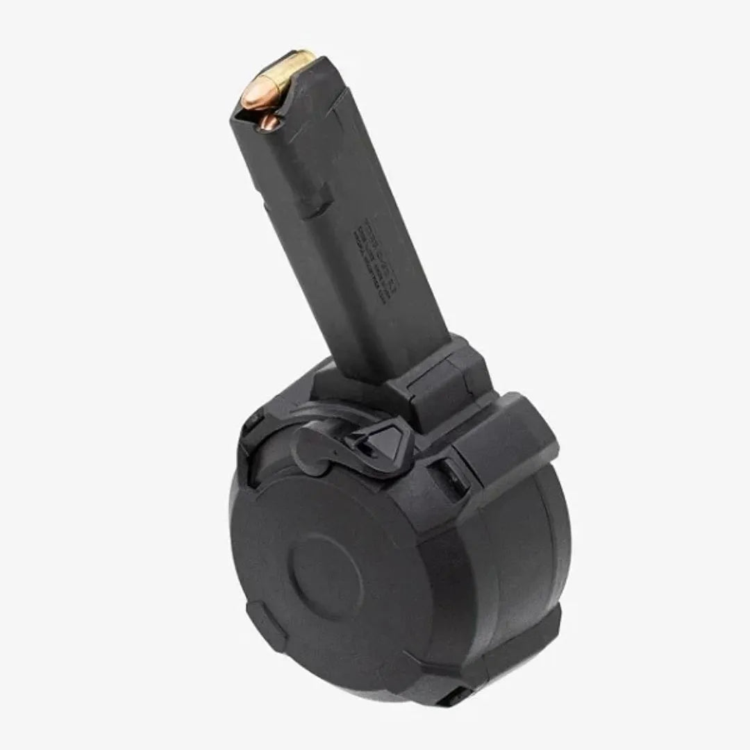 CARREGADOR GLOCK MAGPUL DRUM D-50 GL9 CALIBRE 9MM 50 TIROS