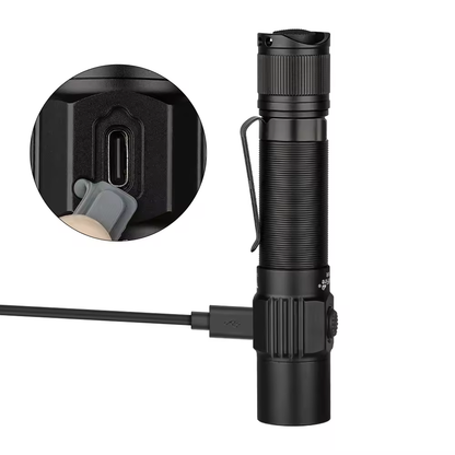 LANTERNA TÁTICA TRUSTFIRE T10R - RECARREGÁVEL